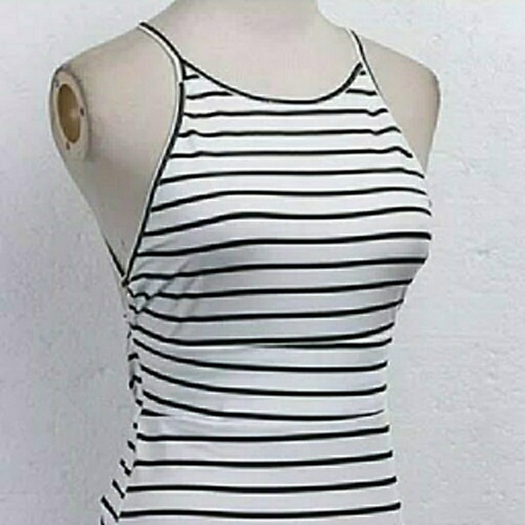 Lowered**Maxi boho strappy striped long dress - Picture 6 of 8